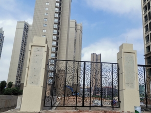 長沙某廠區鐵藝大門