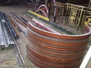 岳陽某大廈拉彎產品